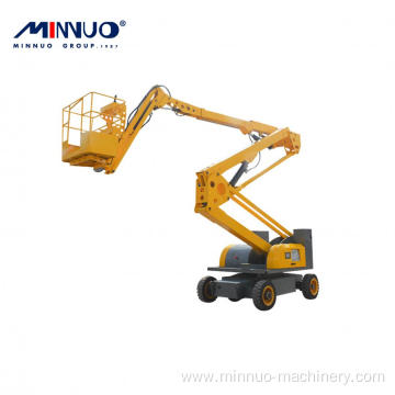 Adjustable height telescopic boom lift for sale